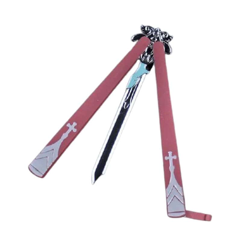 Butterfly Kniv Balisong Csgo Röd