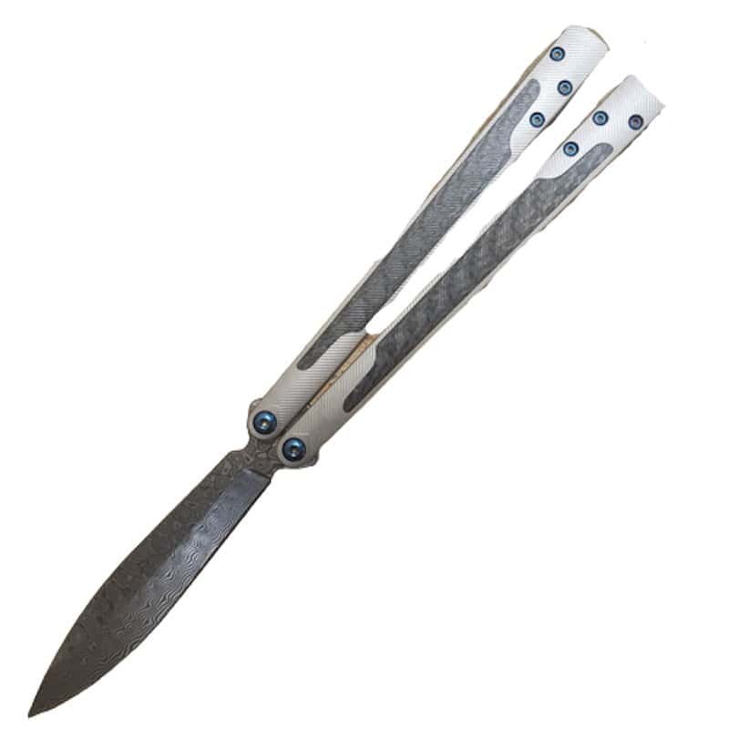 Butterfly Kniv Balisong Damask