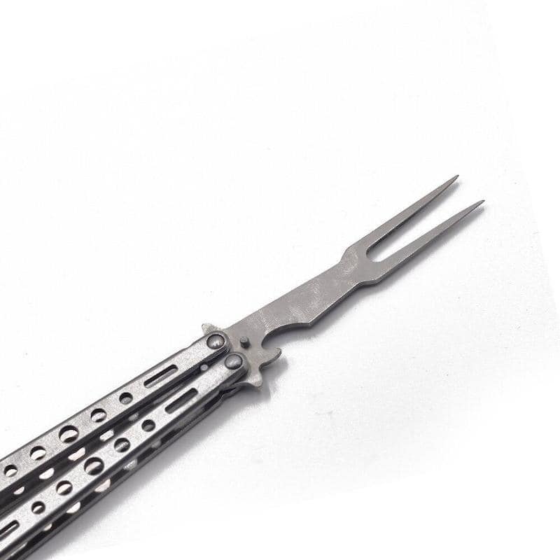 Butterfly Kniv Balisong Enkel Metall