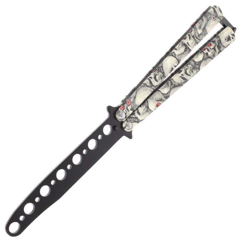 Butterfly Kniv Balisong Skelett
