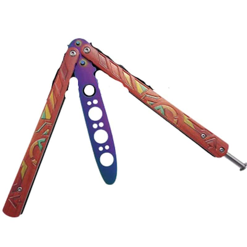 Butterfly Kniv Balisong Gammal