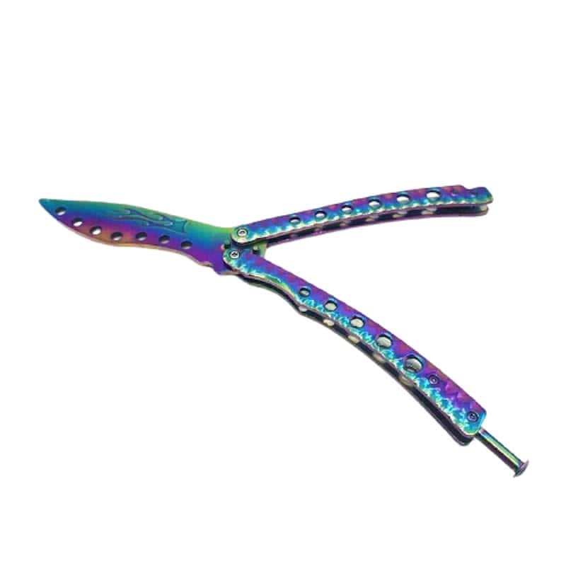 Butterfly Kniv Balisong Med Gravyr