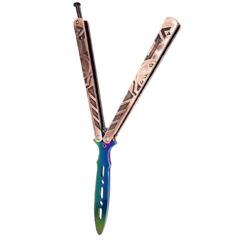 Butterfly Kniv Balisong Multifärgad