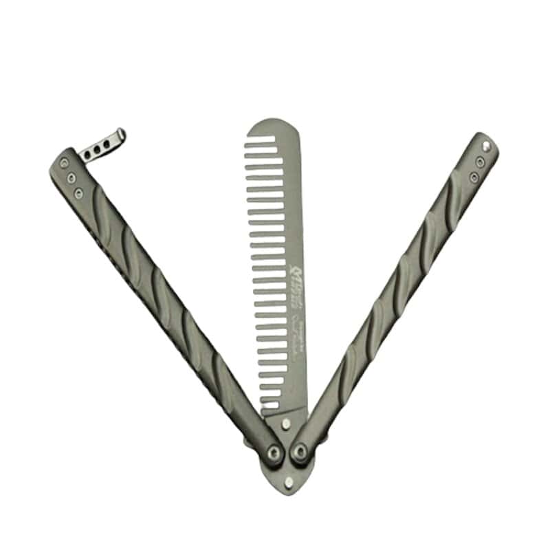 Butterfly Kniv Balisong Matt Svart