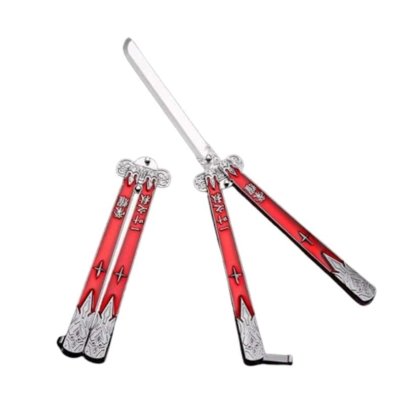 Butterfly Kniv Balisong Röd