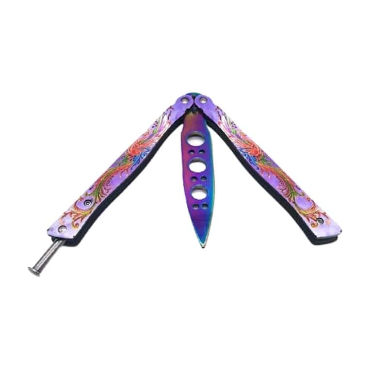 Butterfly Kniv Balisong Ultraviolett